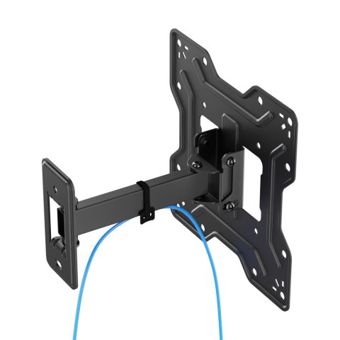 Uchwyt do ściany 23-43 cali czarny LPA41-221 (regulacja w pionie i w poziomie) Cabletech