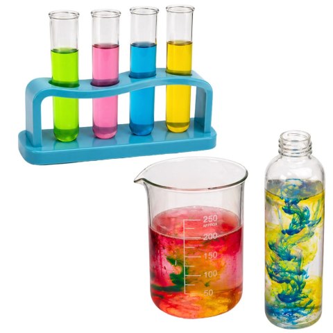Zestaw Edukacyjny Doświadczalny Mały Chemik 14w1 Eksperymenty Wulkan LEAN TOYS