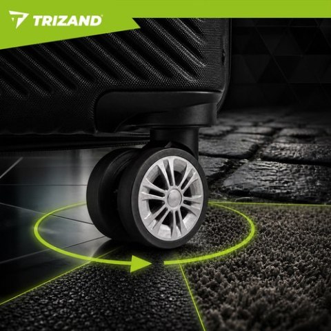 Zestaw walizek 3w1- czarne Trizand 26661 TRIZAND