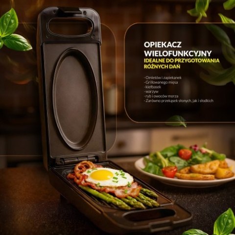AD 3066 Opiekacz wielofunkcyjny - opiekanie, pieczenie, grillowanie ADLER