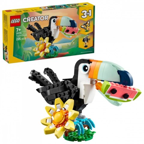 Klocki creator 31173 dzikie zwierzęta: tropikalny tukan LEGO