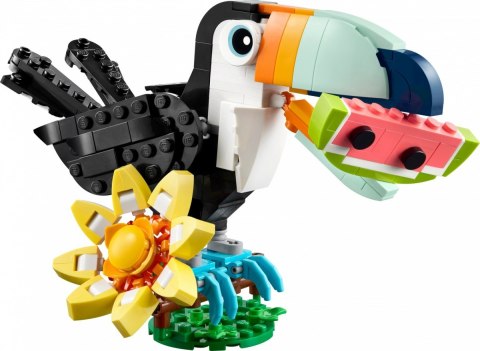 Klocki creator 31173 dzikie zwierzęta: tropikalny tukan LEGO