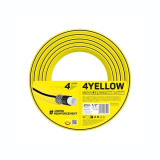 Wąż ogrodowy Cellfast 4YELLOW 1/2" 20m CELLFAST