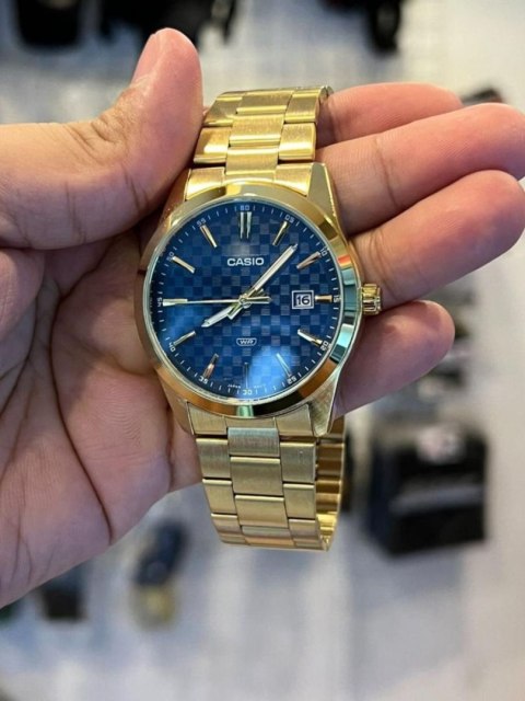 Casio ZEGAREK MĘSKI CASIO MTP-VD03G-2A + BOX
