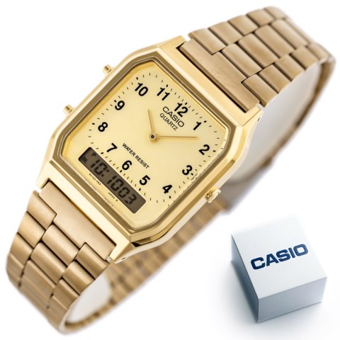 Casio ZEGAREK UNISEX CASIO AQ-230GA-9BMQ Vintage Maxi + BOX