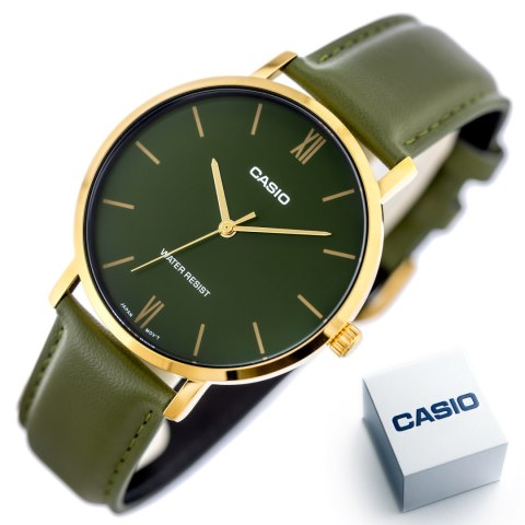 Casio ZEGAREK UNISEX CASIO MTP-VT01GL-3B + BOX