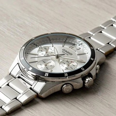 Casio Zegarek Męski Casio MTP-1374D-7A (zd063e) + BOX