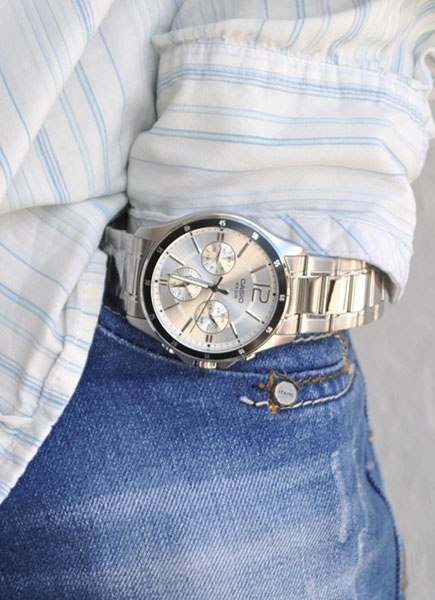 Casio Zegarek Męski Casio MTP-1374D-7A (zd063e) + BOX