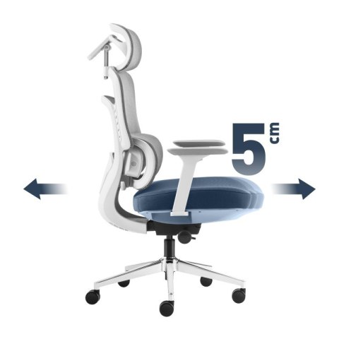 Fotel biurowy z masażem Visioner 6.1 Grey