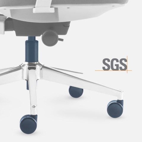Fotel biurowy z masażem Visioner 6.1 Grey