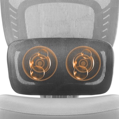 Fotel biurowy z masażem Visioner 6.1 Grey