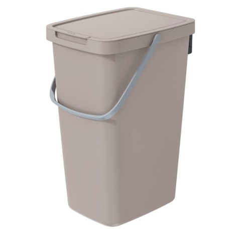 Kosz na śmieci SYSTEMA Q - jasny brąz 20l. Keden Prosperplast