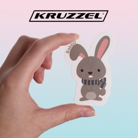 Magnesy na lodówkę - zwierzątka 40 szt 22616 KRUZZEL