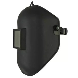 Przyłbica spawal. z tworzywa,filtr 90x110mm Dedra