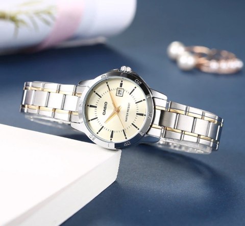 Casio ZEGAREK DAMSKI CASIO LTP-V004SG-9A (zd568f) + BOX