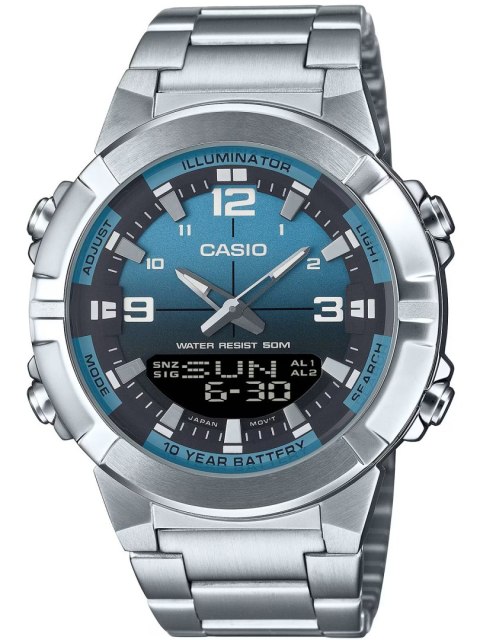 Casio ZEGAREK MĘSKI CASIO AMW-870DA-2A2 + BOX
