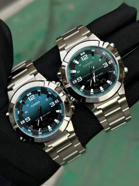 Casio ZEGAREK MĘSKI CASIO AMW-870DA-2A2 + BOX