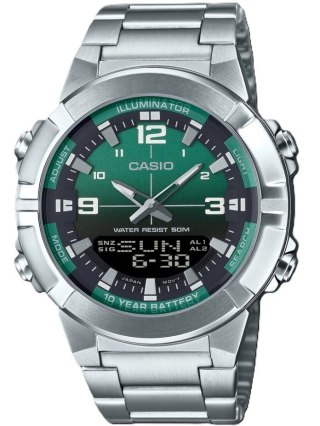 Casio ZEGAREK MĘSKI CASIO AMW-870DA-3AV + BOX