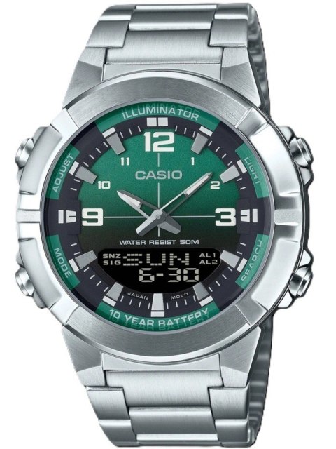 Casio ZEGAREK MĘSKI CASIO AMW-870DA-3AV + BOX