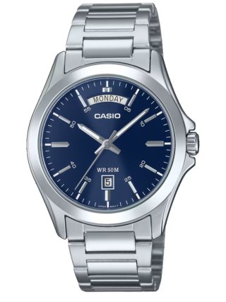 Casio ZEGAREK MĘSKI CASIO MTP-1370D-2A2 (zd025f) + BOX