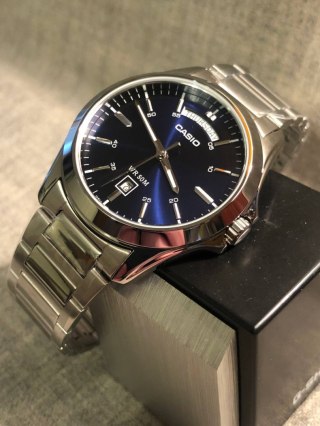 Casio ZEGAREK MĘSKI CASIO MTP-1370D-2A2 (zd025f) + BOX