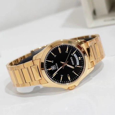 Casio ZEGAREK MĘSKI CASIO MTP-1370G-1A (zd025h) + BOX