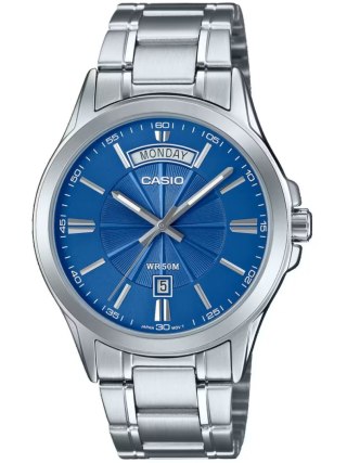 Casio ZEGAREK MĘSKI CASIO MTP-1381D-2AV (zd076c) + BOX