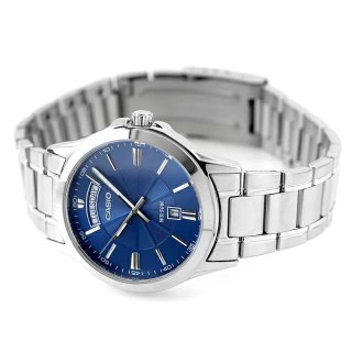 Casio ZEGAREK MĘSKI CASIO MTP-1381D-2AV (zd076c) + BOX