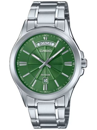 Casio ZEGAREK MĘSKI CASIO MTP-1381D-3AV (zd076d) + BOX