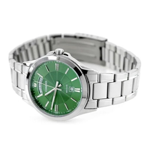 Casio ZEGAREK MĘSKI CASIO MTP-1381D-3AV (zd076d) + BOX