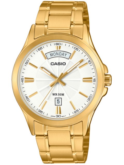 Casio ZEGAREK MĘSKI CASIO MTP-1381GD-7A (zd191e) + BOX