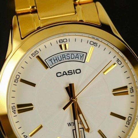 Casio ZEGAREK MĘSKI CASIO MTP-1381GD-7A (zd191e) + BOX