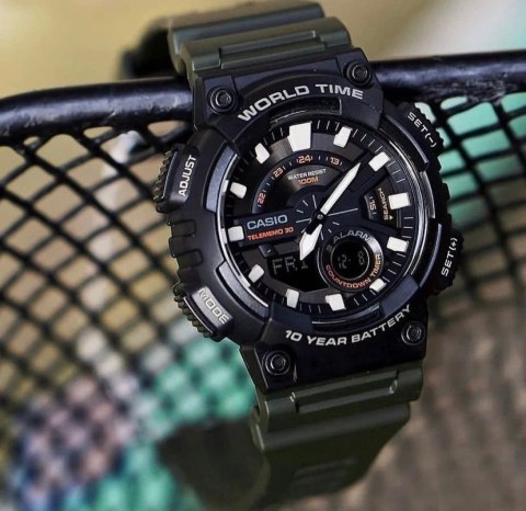 Casio Zegarek Casio Sport AEQ-110W-3A + BOX