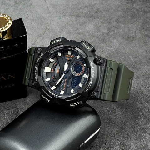 Casio Zegarek Casio Sport AEQ-110W-3A + BOX