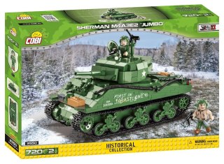 Klocki sherman m4a3e2 jumbo COBI KLOCKI