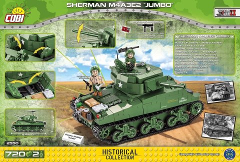 Klocki sherman m4a3e2 jumbo COBI KLOCKI