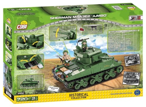 Klocki sherman m4a3e2 jumbo COBI KLOCKI