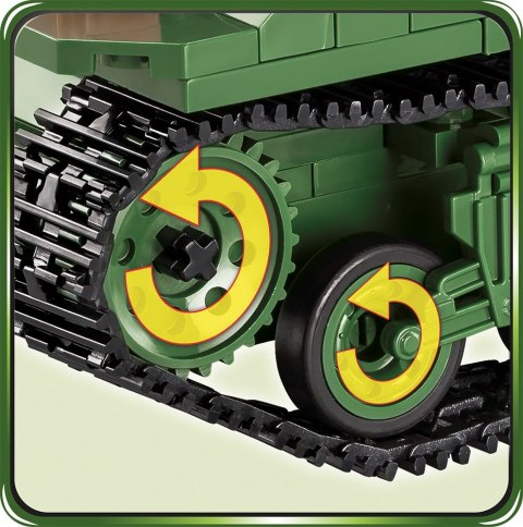 Klocki sherman m4a3e2 jumbo COBI KLOCKI