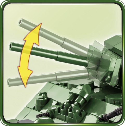 Klocki sherman m4a3e2 jumbo COBI KLOCKI