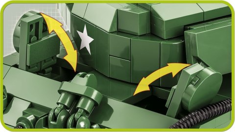 Klocki sherman m4a3e2 jumbo COBI KLOCKI