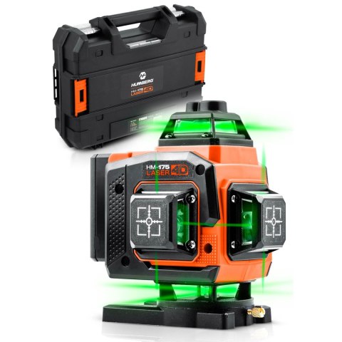 Laser krzyżowy w walizce + akcesoria Humberg HM-175