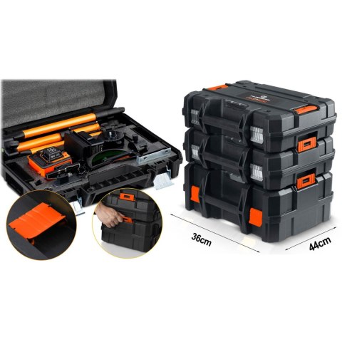 Laser krzyżowy w walizce + akcesoria Humberg HM-175