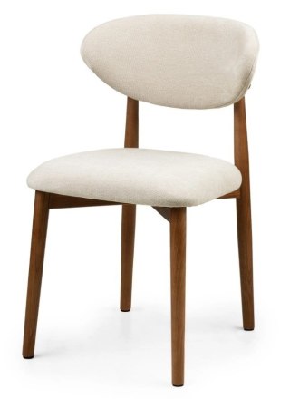 Lugano Krzesło tapicerowane LUCCA BEIGE FABRIC OUTLET