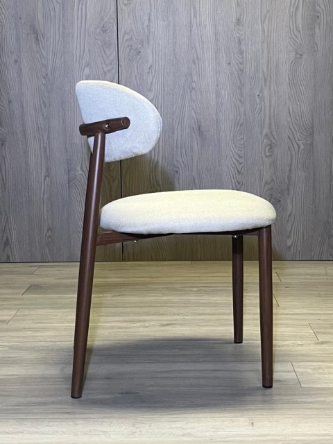 Lugano Krzesło tapicerowane LUCCA BEIGE FABRIC OUTLET