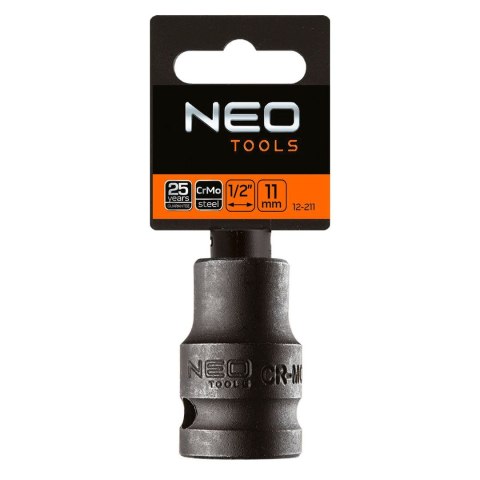 Nasadka udarowa 1/2", 24 x 38 mm, CrMo NEO TOOLS