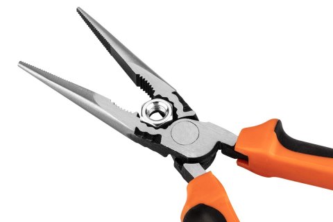 Szczypce wydłużone proste 40% FS 200 mm NEO TOOLS