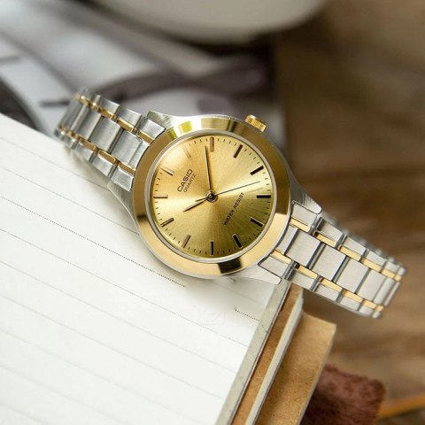 Casio ZEGAREK DAMSKI CASIO LTP-1128G-9A (zd554a) + BOX