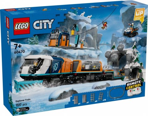 Klocki city 60470 ekspres polarny arktycznych odkrywców LEGO