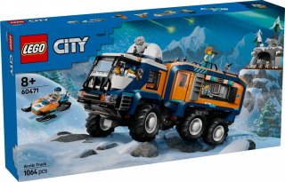 Klocki city 60471 ciężarówka z laboratorium arktycznej odkrywczyni LEGO