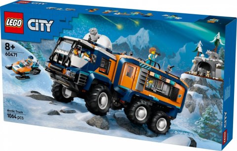 Klocki city 60471 ciężarówka z laboratorium arktycznej odkrywczyni LEGO